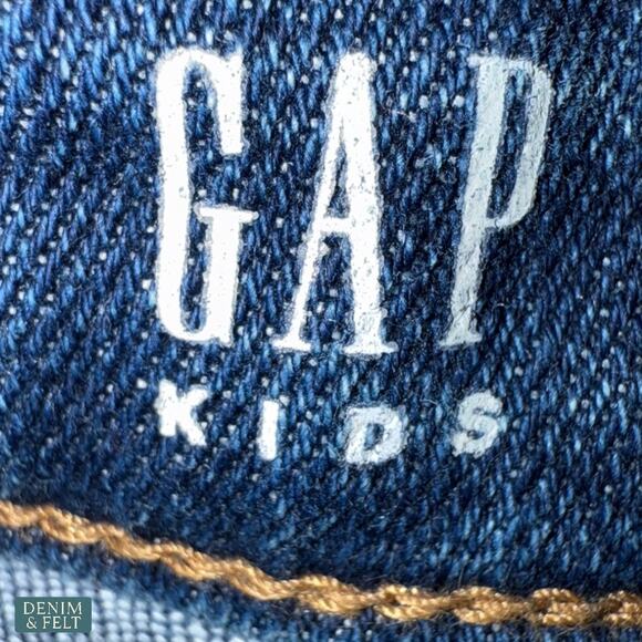 GAP Kids 12 Mid Rise Everyday Super Skinny Jeans Dark Indigo Wash Stretch Denim - Picture 9 of 12